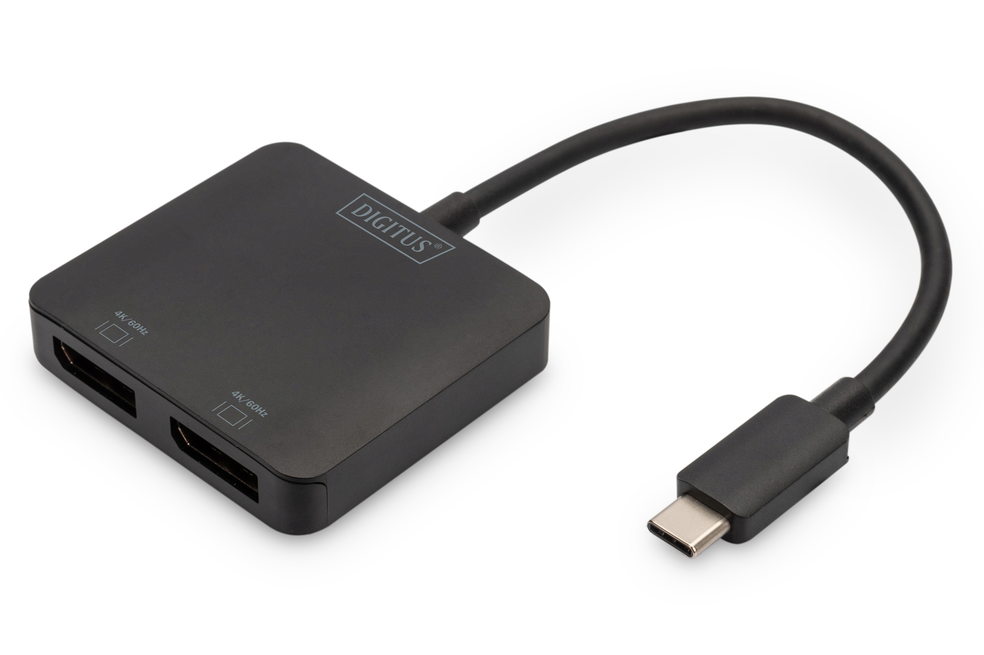 Photos - Card Reader / USB Hub Digitus 2-Port MST Video Hub  DS-45339 (USB-C™ -> 2x DisplayPort)