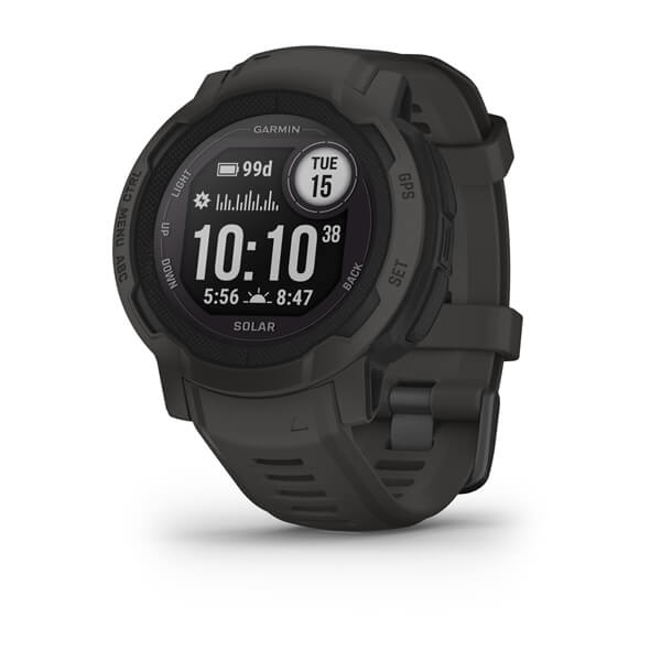 Image of Garmin Instinct 2 Solar 2.29 cm (0.9") MIP 45 mm Graphite GPS...
