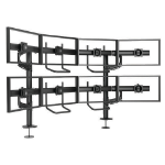Chief K4G420B flat panel bureau steun 61 cm (24") Zwart