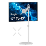 Siig CE-MT5F11-S1 monitor mount / stand 43" Floor White