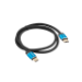 Lanberg CA-HDMI-P20CU-0010-BK HDMI cable 1 m HDMI Type A (Standard) Black, Blue