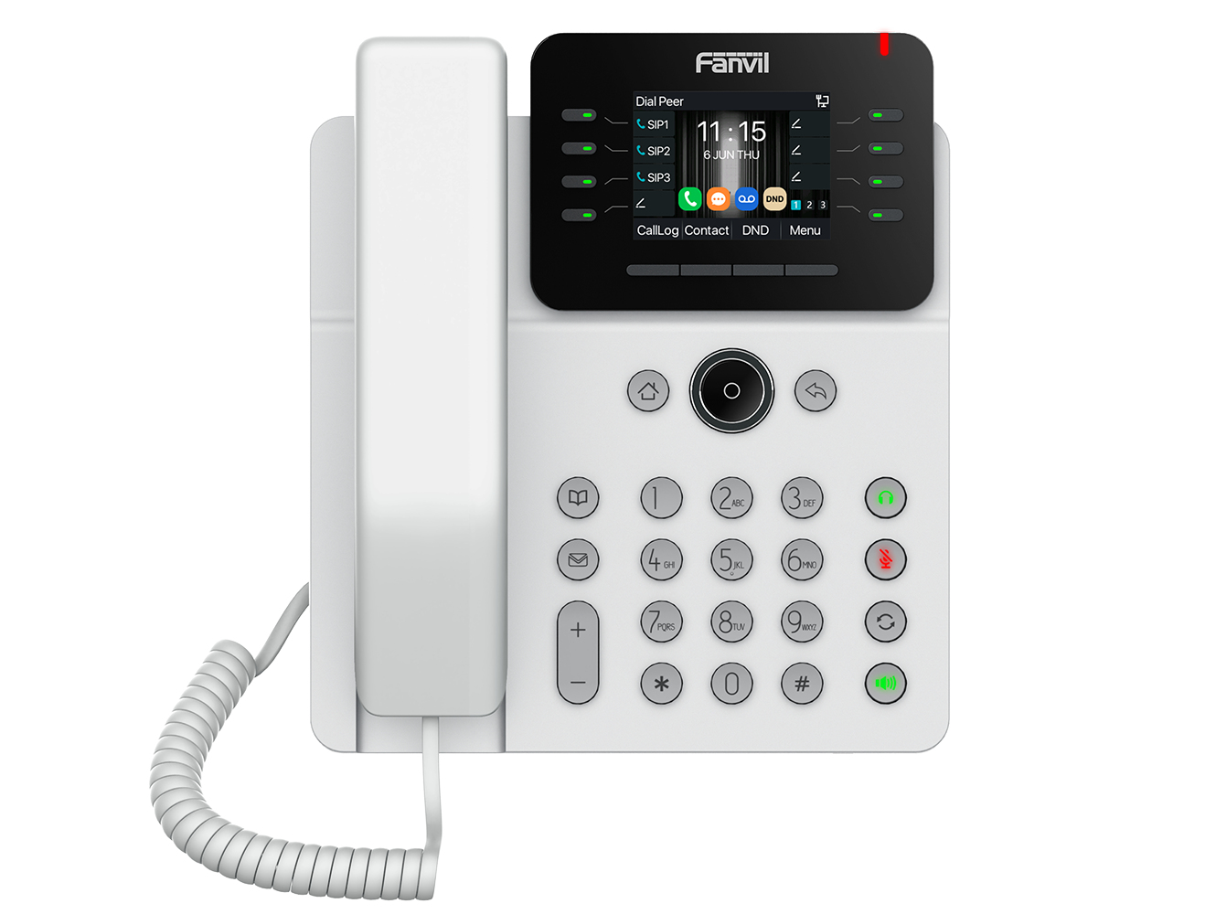 V62G WHITE FANVIL V62G White Prime Business Phone SIP POE Gigabit USB-Port - Voip phone - SIP