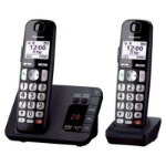 Panasonic KX-TGE822EB telephone DECT telephone Caller ID Black