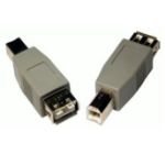Cables Direct 88USB2-952 cable gender changer USB 2.0 Type A USB 2.0 Type B Grey
