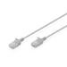 Digitus CAT 6 U-UTP Slim patch cable, 3 m, gray