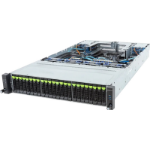 GIGABYTE R283-S92-AAJ1 Intel C741 LGA 4677 (Socket E) Rack (2U) Zwart, Staal
