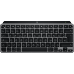 Logitech MX Keys Mini For Mac keyboard Home/Office Bluetooth QWERTZ German Black, Grey