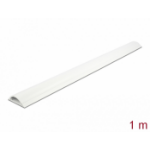 DeLOCK Cable Duct self-adhesive 50 x 12 mm - length 1 m white