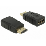 DeLOCK 63320 cable gender changer 1 x HDMI-A 19 pin Black