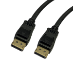 Videk DisplayPort v1.4 Plug to Plug Cable Black 5m -