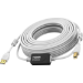Vision White USB 2.0 Cable 10m
