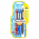 Papermate InkJoy 300 RT Black, Blue, Red Clip-on retractable ballpoint pen Medium 4 pc(s)