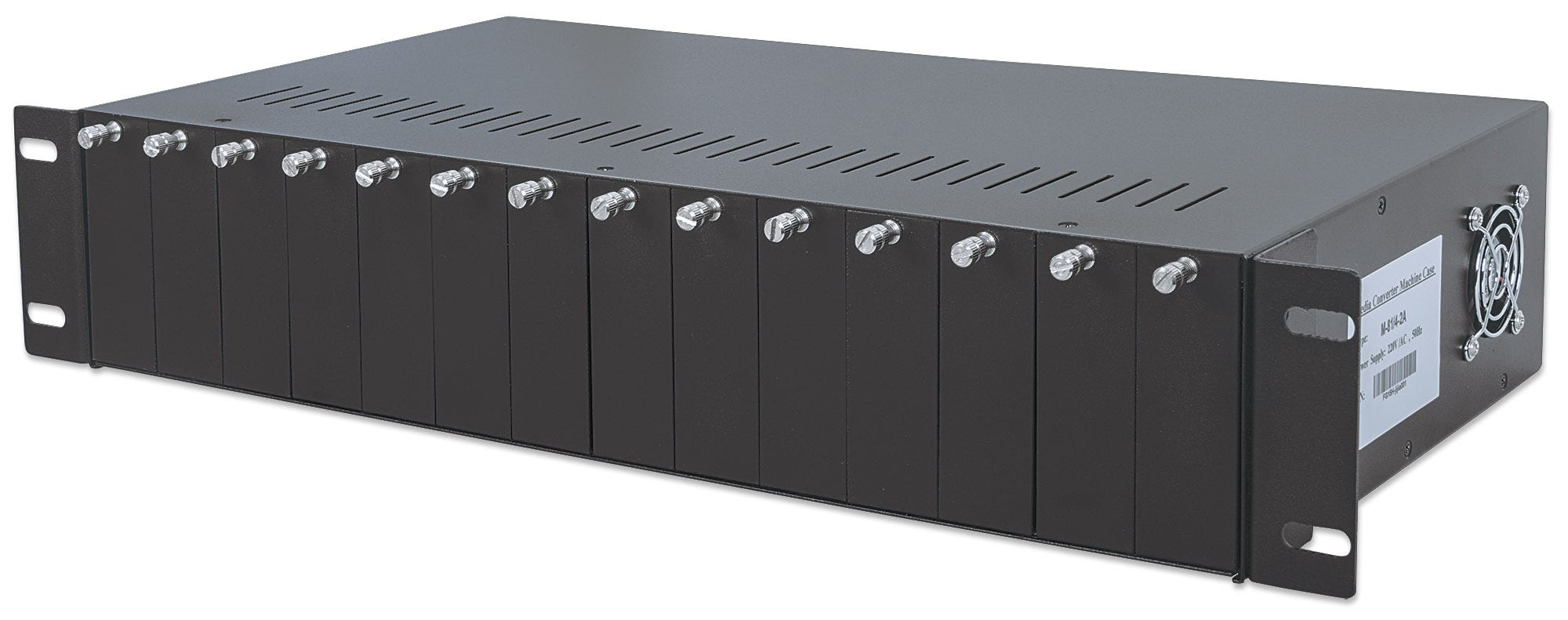 Image of Intellinet 14-Slot Media Converter Chassis, Includes redundant...