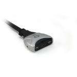 LevelOne 2-Port Cable KVM Switch, HDMI, USB