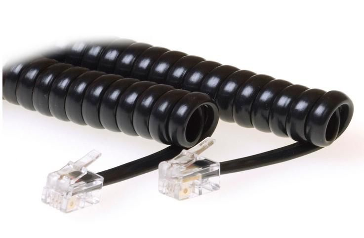 Microconnect Black Mpk10150 Telephone Cable 1.5 M