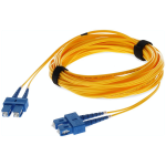 AddOn Networks ADD-SC-SC-3M9SMF-50PK-TAA fibre optic cable 3 m OFNR OS2 Yellow