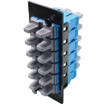 Molex AFR-00375 glasvezeladapter LC 1 stuk(s) Zwart, Blauw