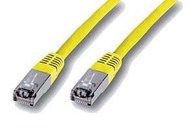 Image of Microconnect STP 3m CAT6 LSZH networking cable Yellow F/UTP (FTP)