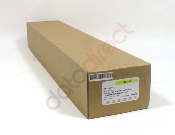 Data Direct Samsung CLXC8640/41/42 8650/51/52 Toner Yellow Remanufactu