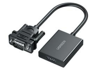 50945 UGREEN VGA male to HDMI female Adapter