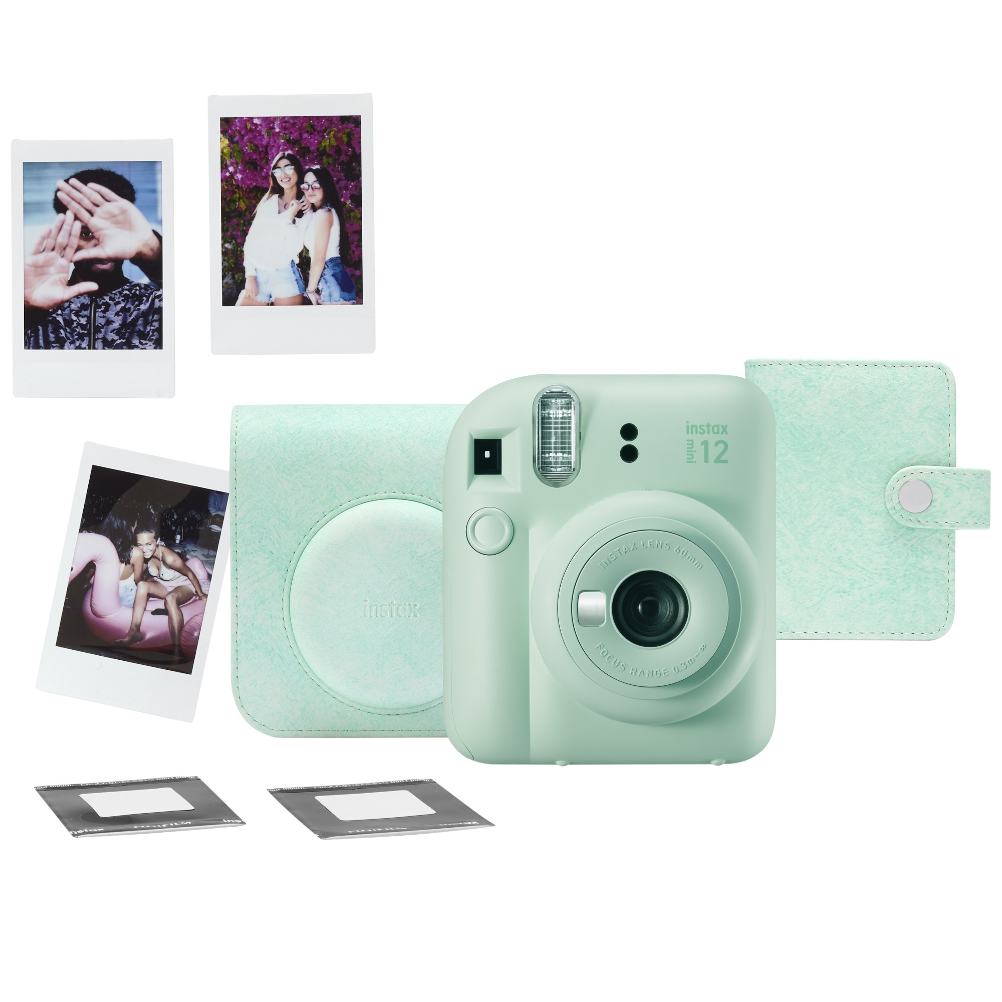 Fujifilm Instax Mini 12 Instant Camera - Mint Green - Camera + 10 Shot