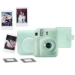 Fujifilm Instax Mini 12 Instant Camera - Mint Green - Camera + 10 Shot Film Pack + Case + Photo Album + Stickers