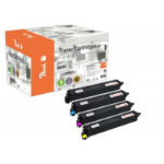 Peach PT1358 toner cartridge 4 pc(s) Compatible Black, Cyan, Magenta, Yellow