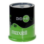 Maxell DVD+R 4.7GB 100pk 100 pc(s)