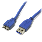 StarTech.com USB3SAUB3 USB cable 35.4" (0.9 m) USB A Micro-USB B Blue