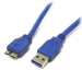 StarTech.com USB3SAUB3 USB cable 35.4" (0.9 m) USB A Micro-USB B Blue