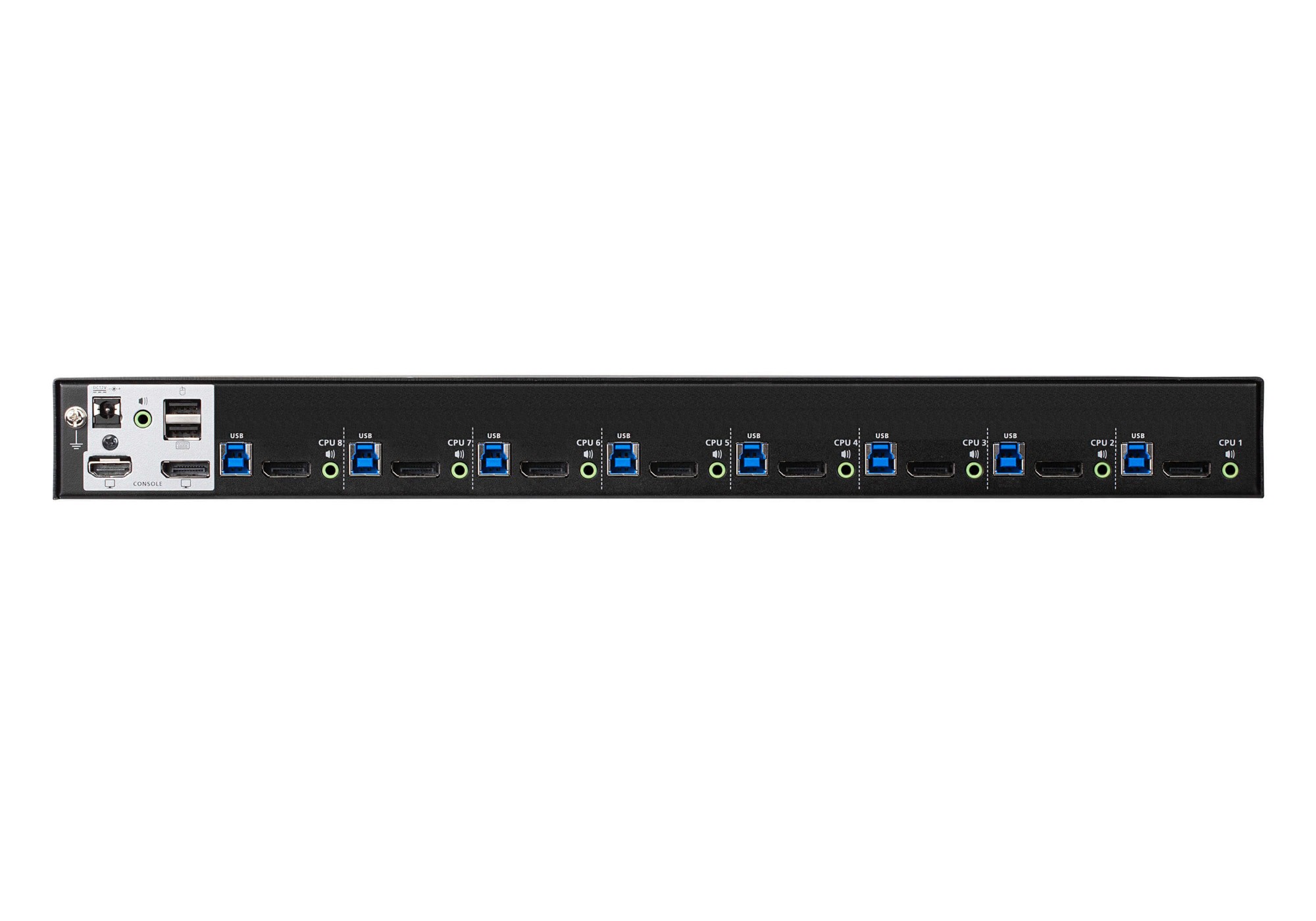 ATEN 8-portars USB 3.0 4K DisplayPort KVM-switch