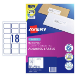 Avery 959002 printer label White Self-adhesive printer label