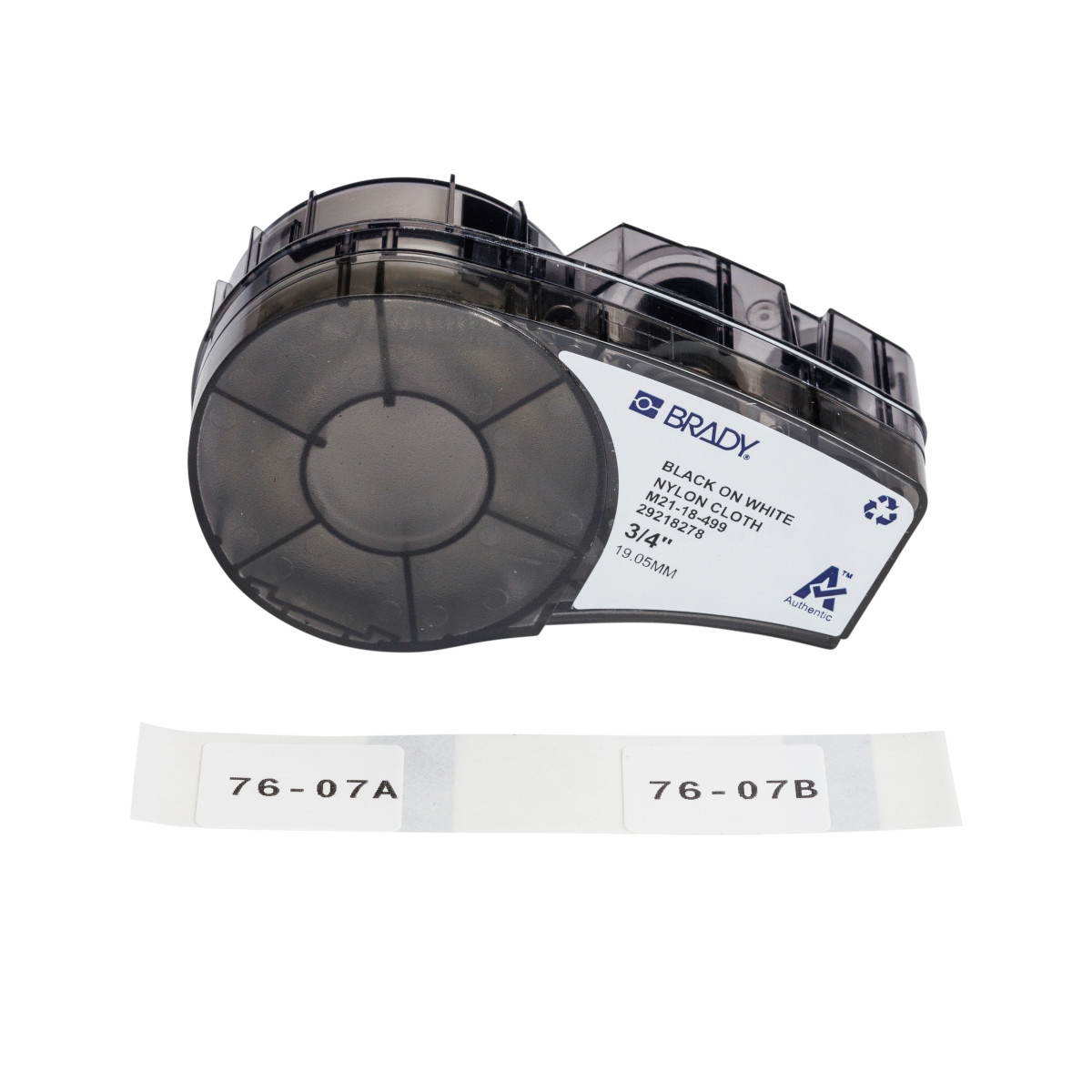 Image of Brady M21-18-499 printer label White Self-adhesive printer label
