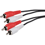 Maplin MAVRC001-015 audio cable 1.5 m 2 x RCA Black,Red,White