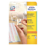 Avery L3410REV-25 self-adhesive label Removable White 2550 pc(s)