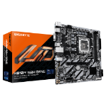 GIGABYTE H810M S2H GEN5 Motherboard - Intel Core Ultra (Series 2) CPUs, 4+1+2 Phases VRM, up to 6400MHz DDR5, 1xPCIe 4.0 M.2, 1GbE LAN, USB 3.2 Gen 1