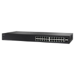 Cisco Small Business SG110-24 Unmanaged L2 Gigabit Ethernet (10/100/1000) 1U Black