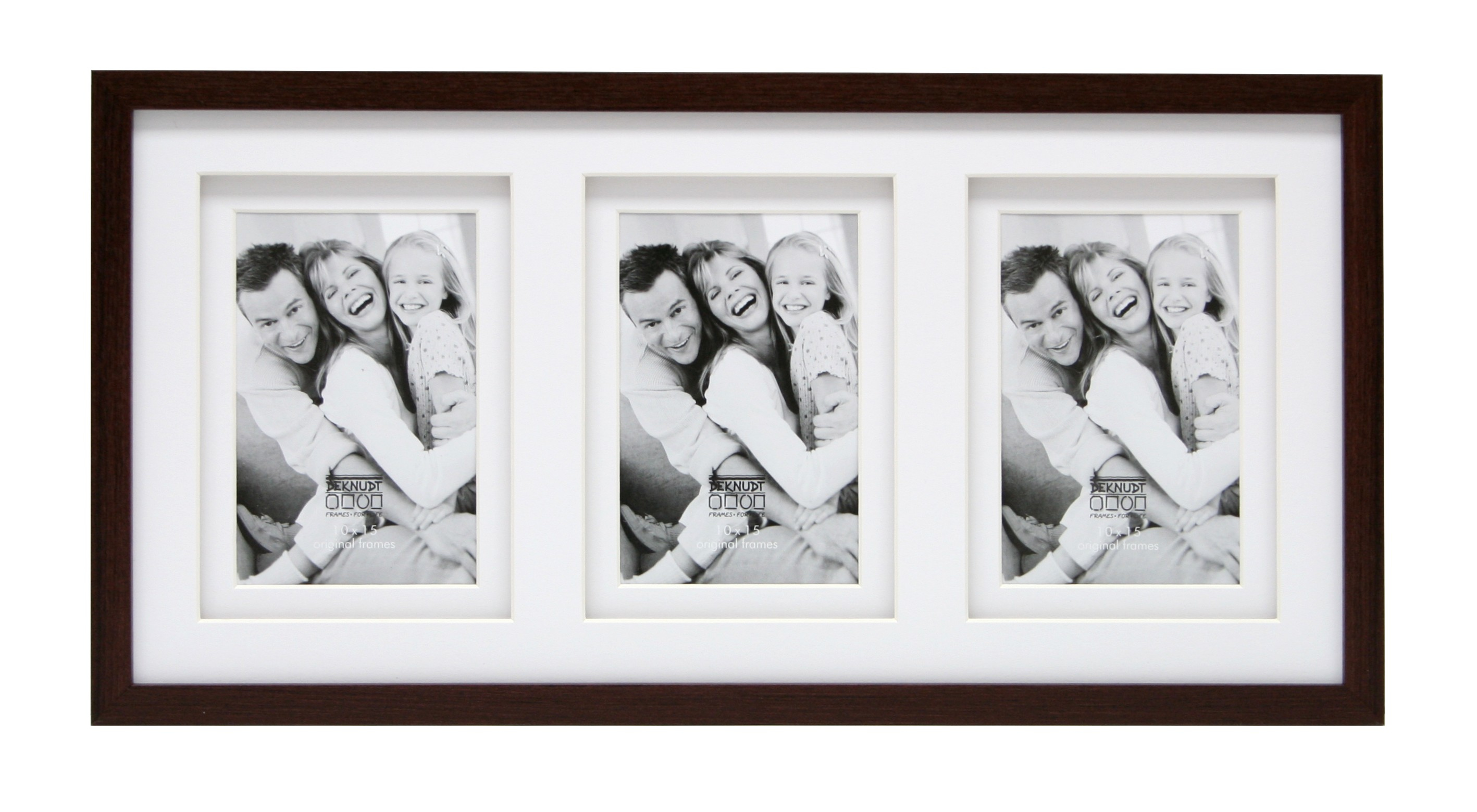 Image of Deknudt S65KQ3 - Wood - Brown - Multi picture frame