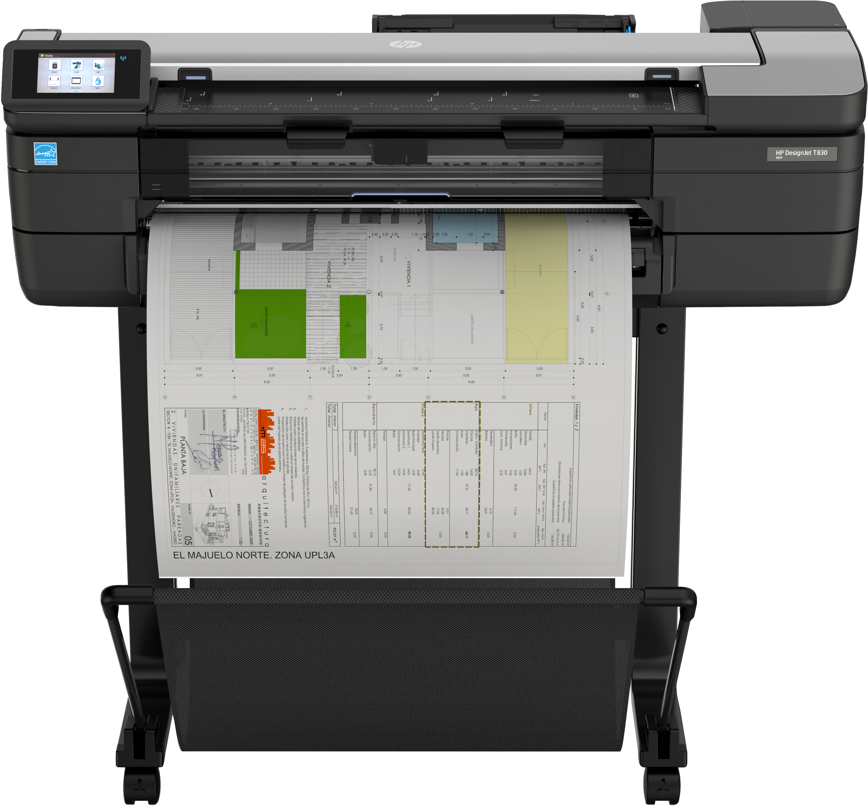 Image of HP Designjet T830 24-in Multifunction Printer