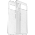 OtterBox Symmetry Series Clear for Pixel 8 Pro, Stardust (Clear Glitter)