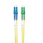 4Cabling 1m LC - LC/APC OS1 / OS2 Singlemode Fibre Optic Duplex Cable