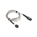 Supermicro CBL-SAST-0507-01 Serial Attached SCSI (SAS) cable 0.8 m Black, Grey, Red