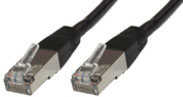 Microconnect 3m Cat6 FTP networking cable Black F/UTP (FTP)