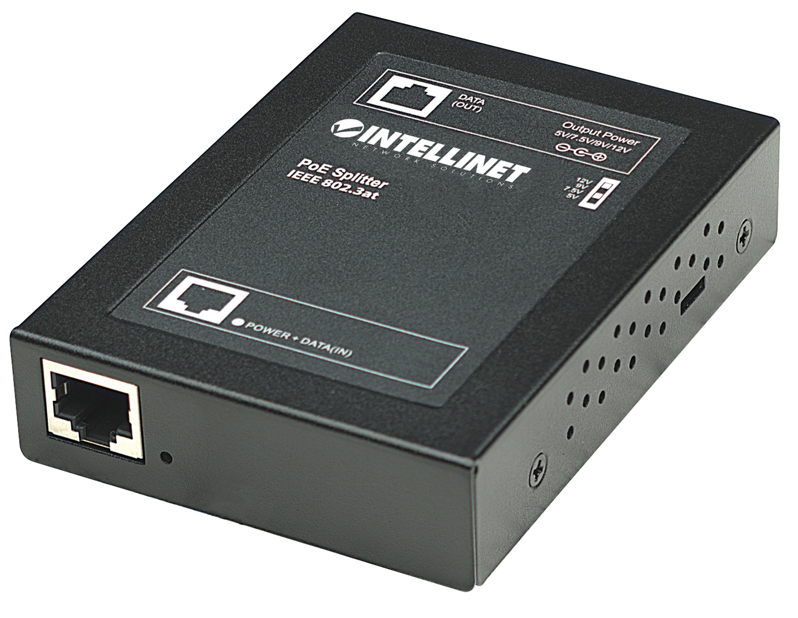 Image of Intellinet Power over Ethernet (PoE+) Splitter, IEEE802.3at, 5,...