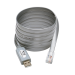 Tripp Lite U209-006-RJ45-X cable gender changer RJ-45 USB 2.0 Type-A Silver