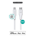 eSTUFF ES602170-BULK lightning cable 1 m White