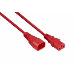Kabelmeister SK1430-R030 power cable Red 3 m IEC C14 IEC C13