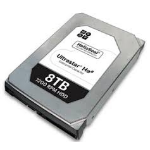Western Digital Ultrastar He8 internal hard drive 8 TB 7200 RPM 128 MB 3.5" SAS
