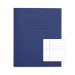 Rhino 8 x 6.5 Exercise Book 48 Page Dark Blue F8M (Pack of 100)