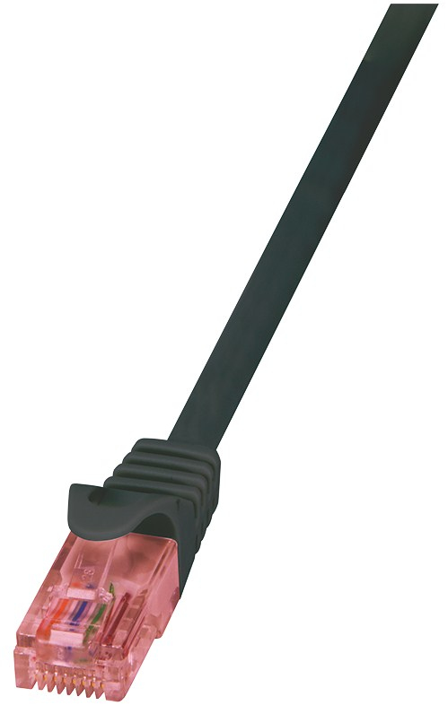 Image of LogiLink Cat6 U/UTP, 10m networking cable Black U/UTP (UTP)